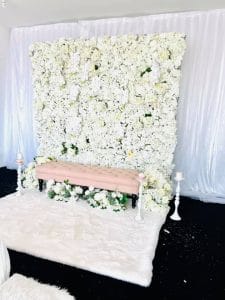 Florals and Events by Myra backdrop