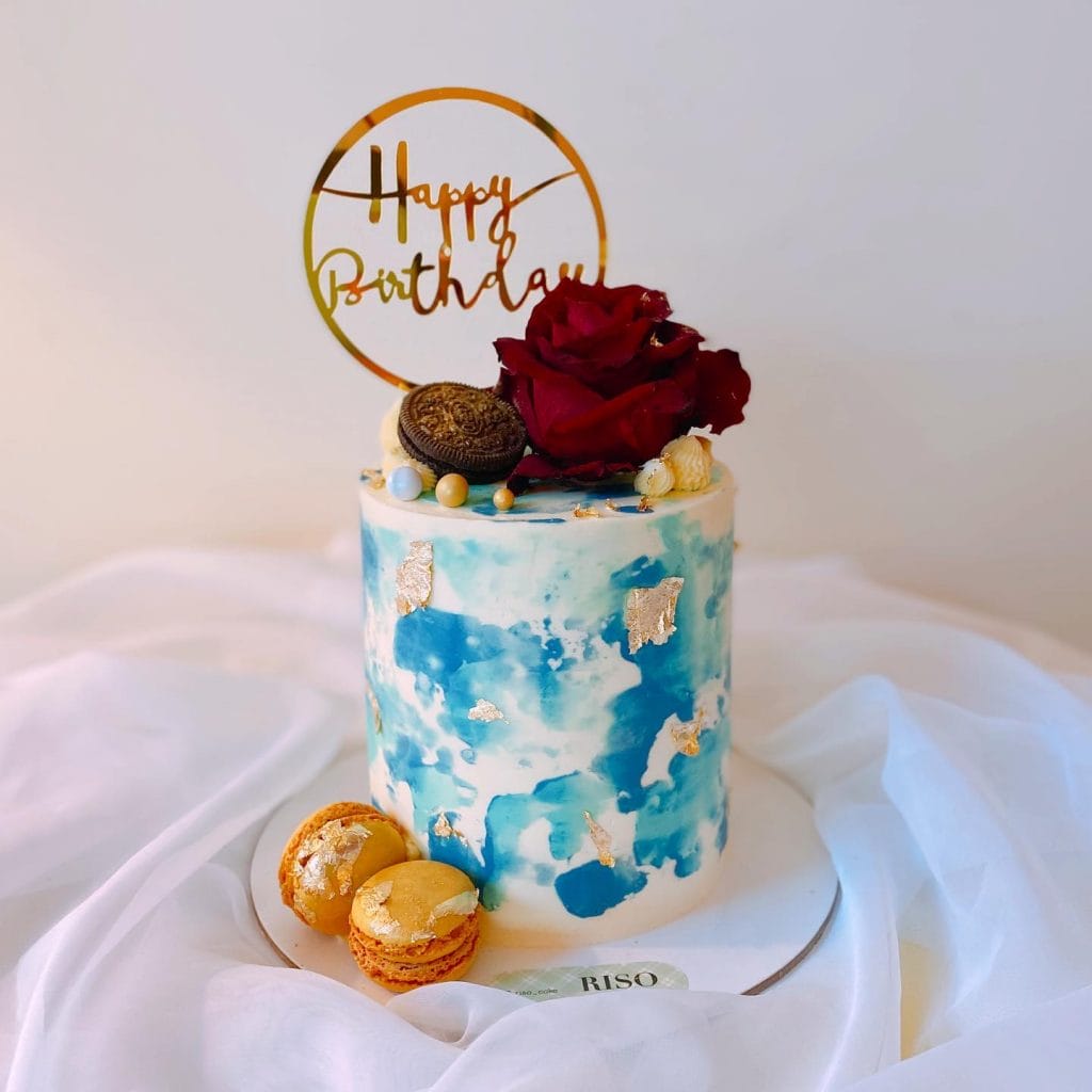 Riso Cakes & Desserts blue