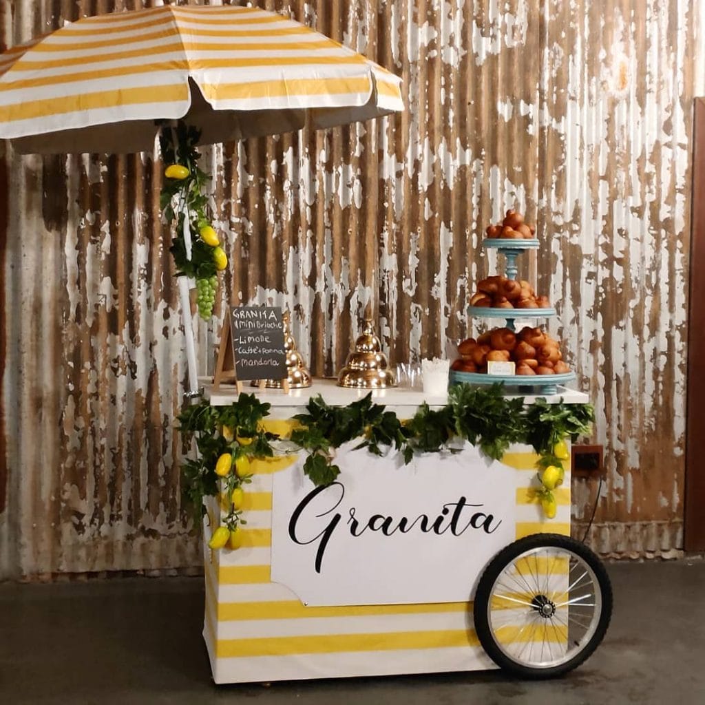 The Little Gelato Cart country wedding