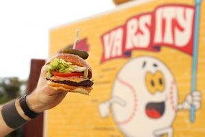 Varsity Food Truck burger