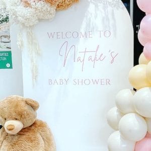 Backdrops By Catherine baby shower