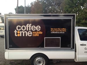 Coffee Time Mobile Cafe car