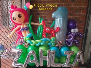 Giggly Wiggly Balloons under the sea