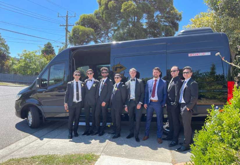 Melbourne Deluxe Chauffeurs grooms