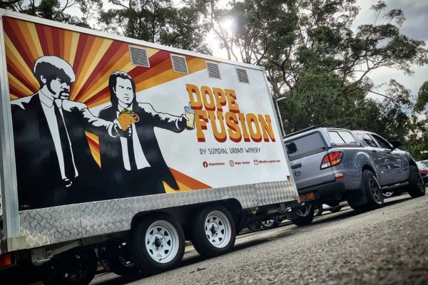 Dope Fusion truck in Sydney