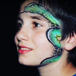 Central Coast Face Painting Snake