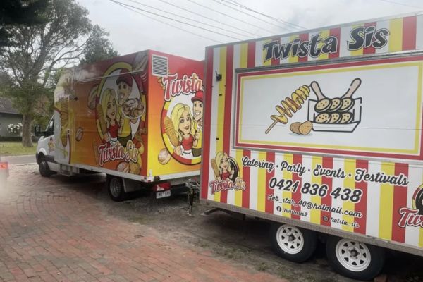Twista Sis food truck in Melbourne