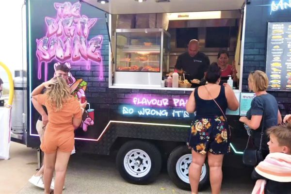 The Dirty Swine food truck in Perth