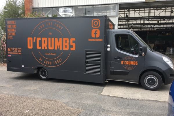 O'Crumbs truck on the GC