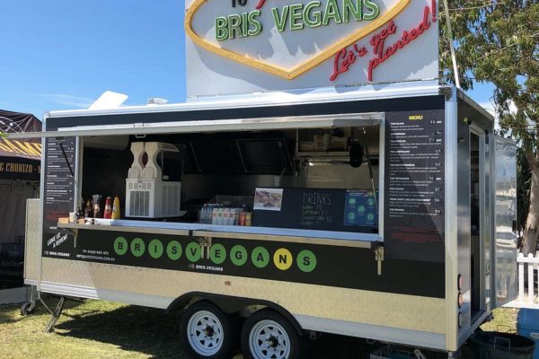 Bris Vegans truck in QLD