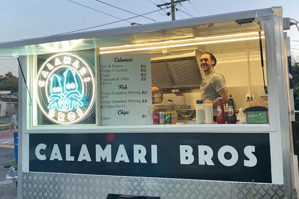 The Calamari Bros food truck in QLD