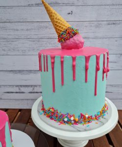 Flower Cake & Co ice cream