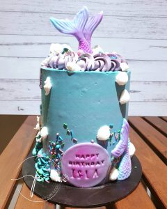 Flower Cake & Co mermaid
