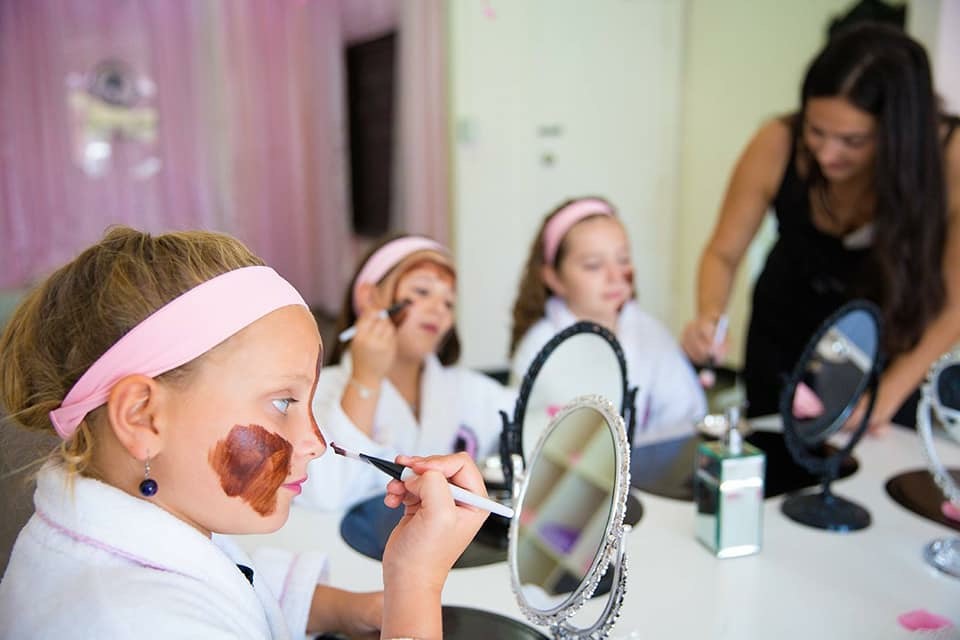 Glamour Girl Kids Day Spa treatments