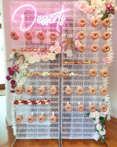 Perth Dessert Wall Hire donuts