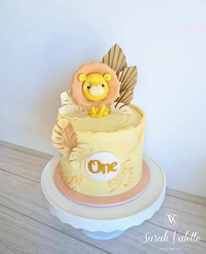 Sarah Valette Cake Artist lion