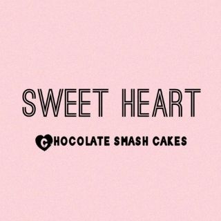Sweet Heart Smash Cakes