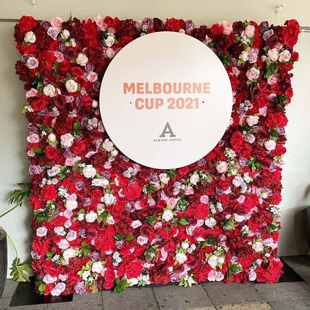 Sydney Flower Walls Melbourne cup