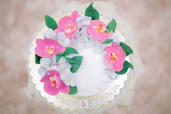 Cake design trends floral