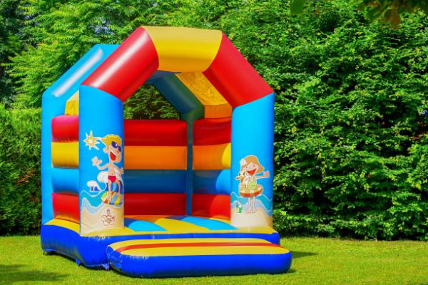 Bouncy castle is a popular toddler party hire piece of equipment
