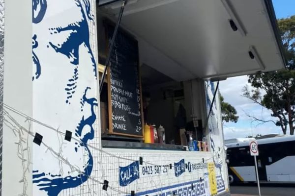 Bab's Greek BBQ food truck in Adelaide