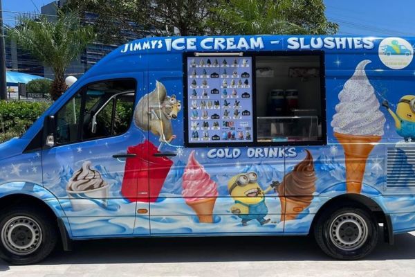 Jimmy's Ice Cream vans ready for action